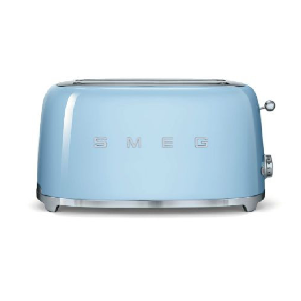 Smeg 4 Slice Blue Toaster product view
