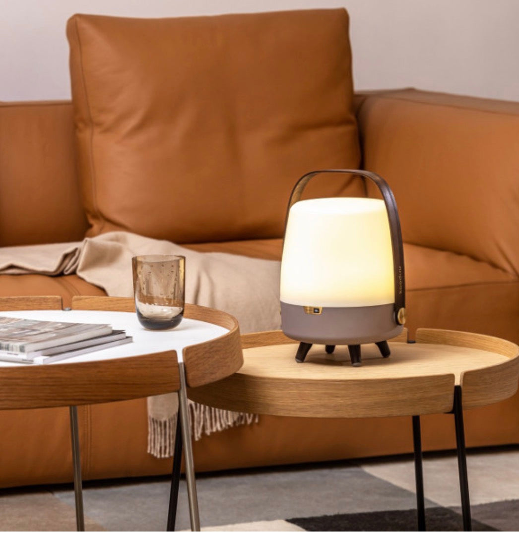 Kooduu Lite-Up Play Mini JBL Speaker & Lamp—
Colour: White/Earth product view