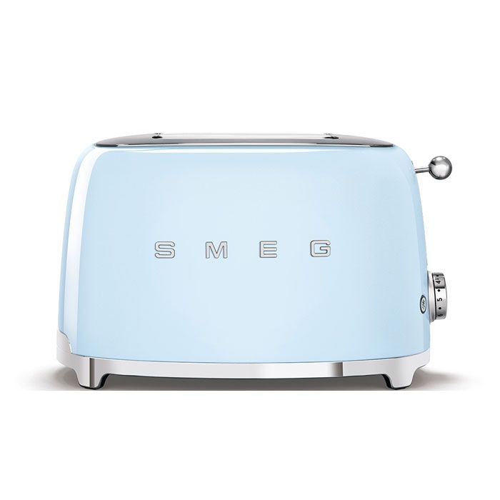Smeg Retro 2 Slice Toaster Pastel Blue product view