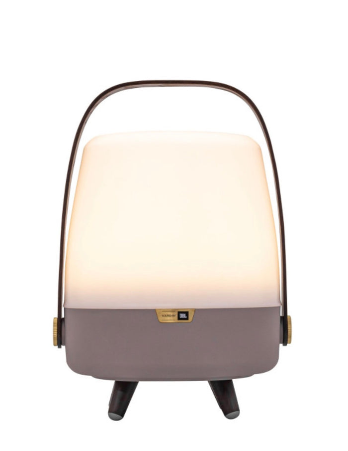 Kooduu Lite-Up Play Mini JBL Speaker & Lamp—
Colour: White/Earth