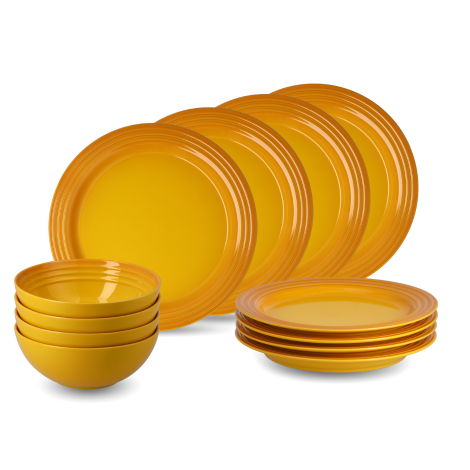 Le Creuset Set of 12 Vancouver Dinnerware product view