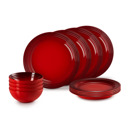 Le Creuset Set of 12 Vancouver Dinnerware product view