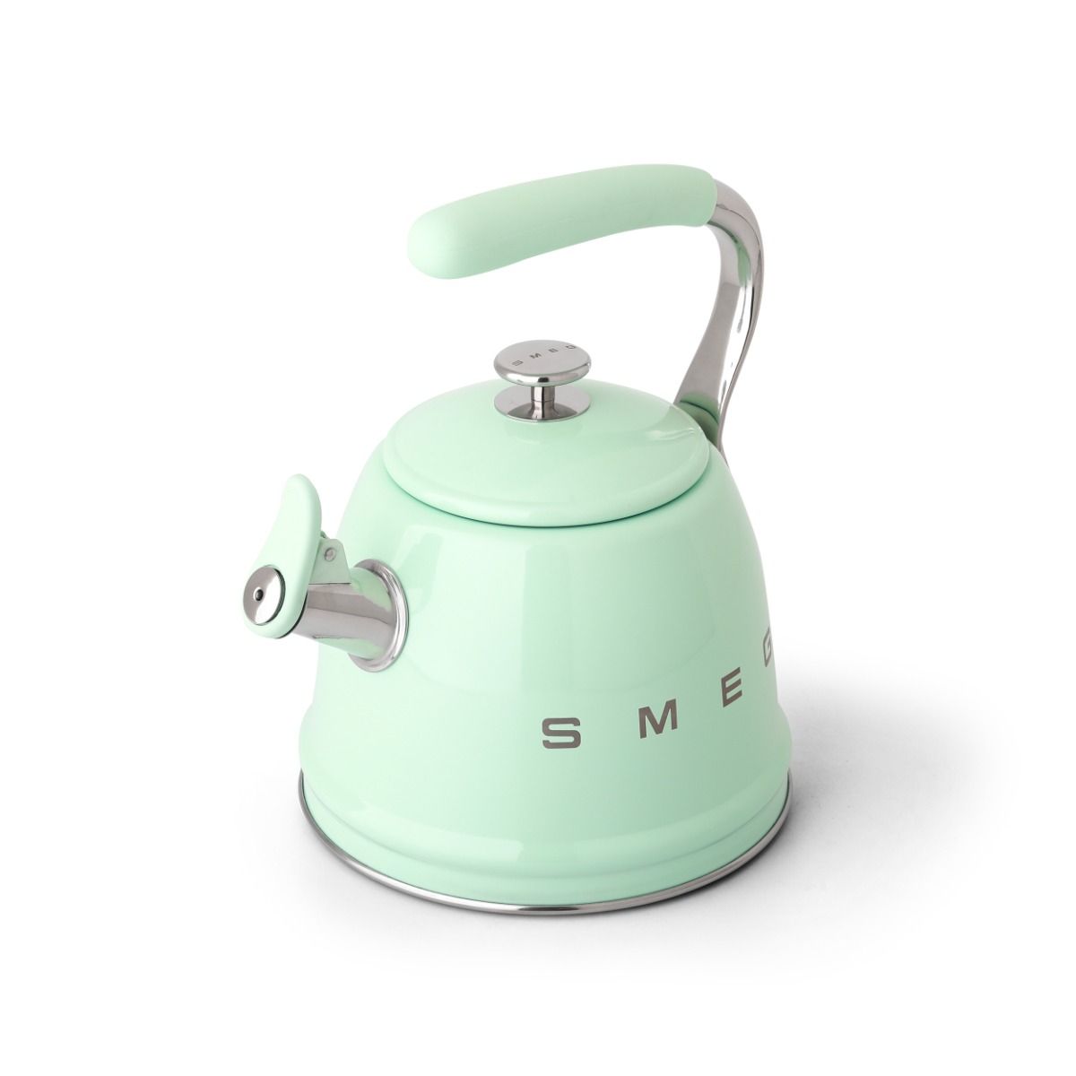 Smeg Whistling Kettle Pastel Green product view