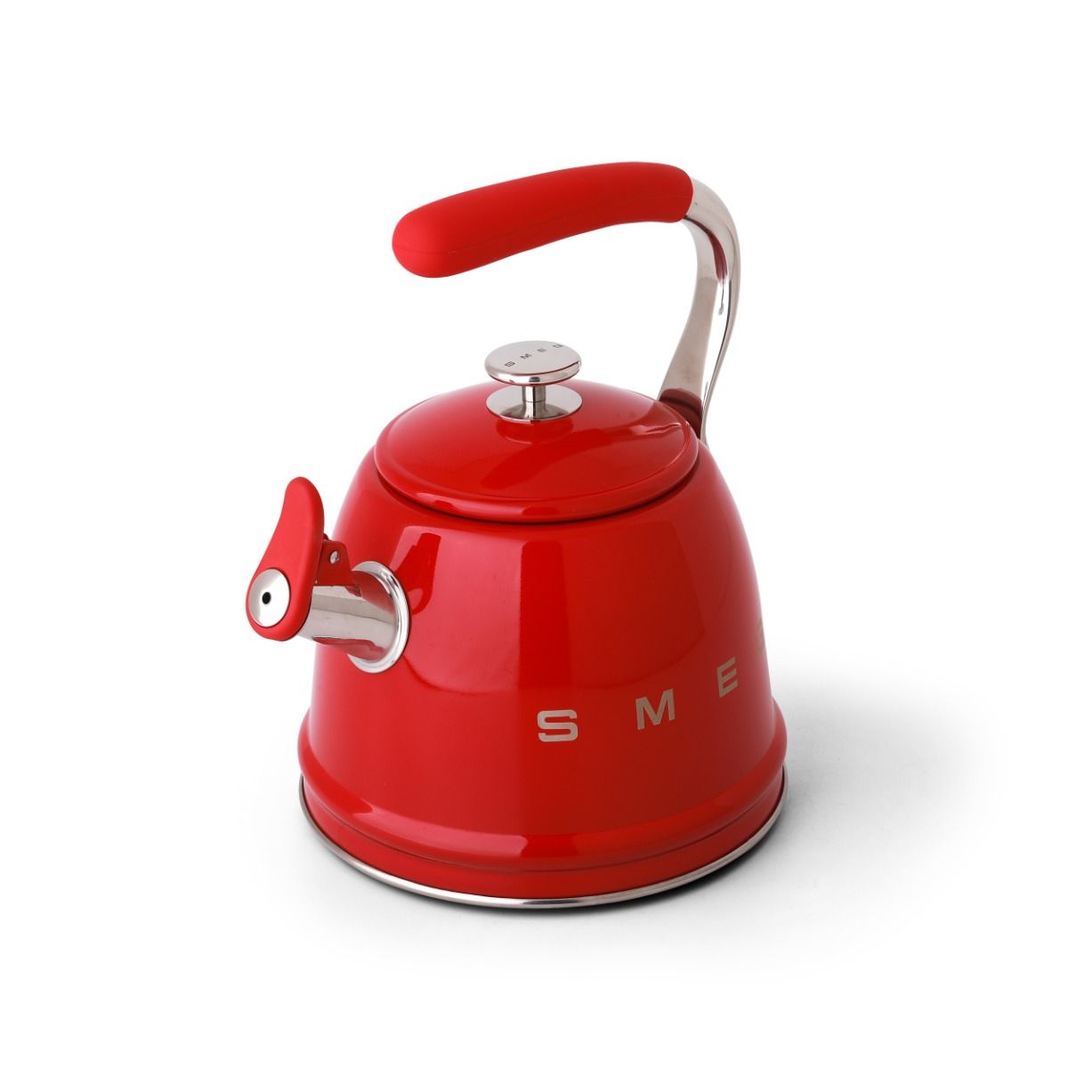 Smeg Whistling Kettle Red product view