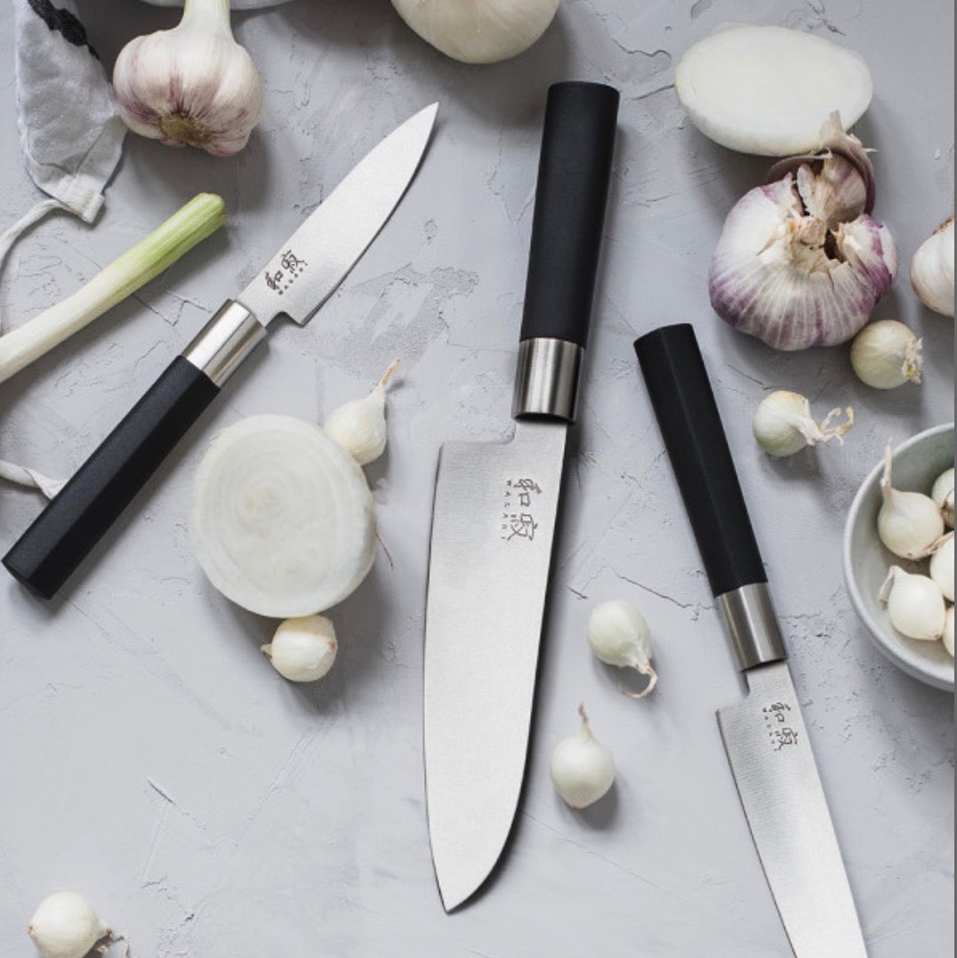 KAI Wasabi Black Set, 3-Piece—
Colour: Black plastic product view