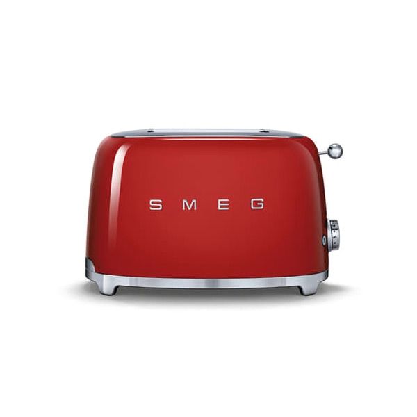 Smeg Red 50's Retro Style 4 Slice Toaster product view
