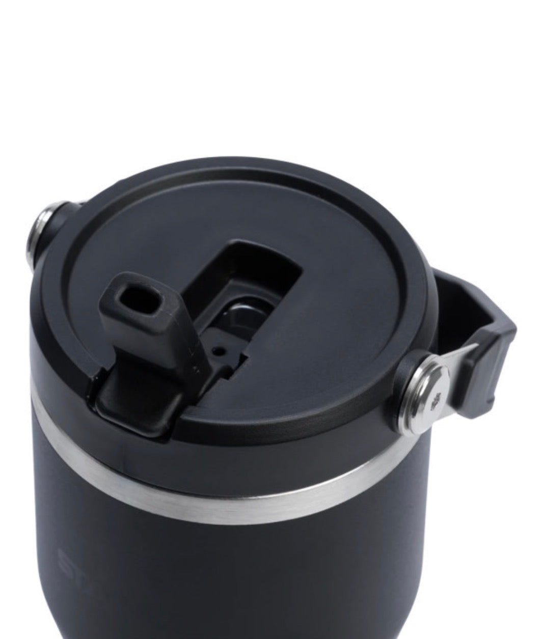 Stanley The IceFlow Flip Straw 2.0 Vacuum-Insulated Tumbler, 600ml—
Colour: Black 2.0 product view