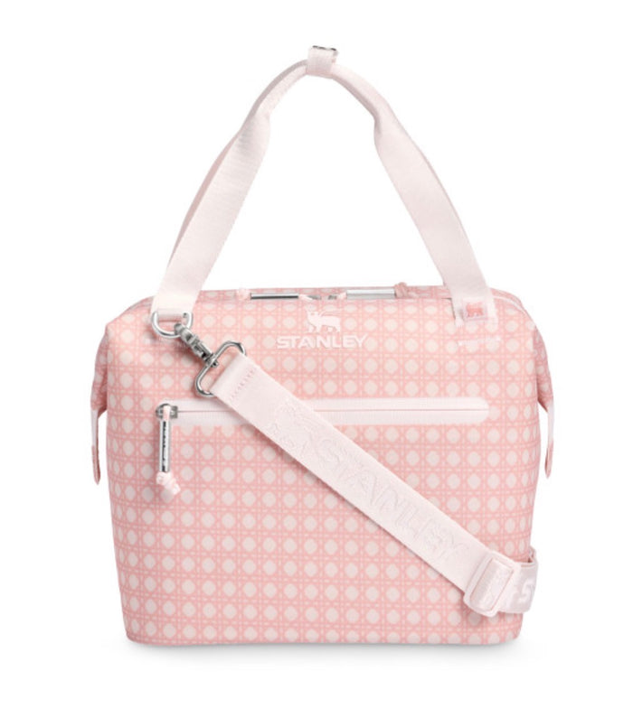 Stanley Limited Edition Rattan Rose Quartz All-Day Julienne Mini Cooler, 7L