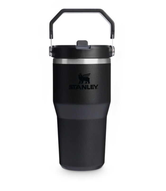Stanley The IceFlow Flip Straw 2.0 Vacuum-Insulated Tumbler, 600ml—
Colour: Black 2.0