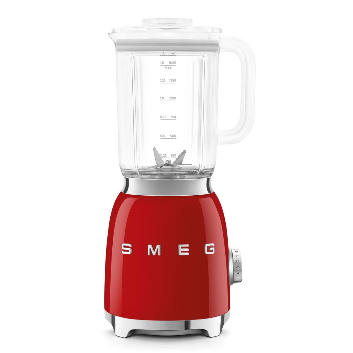 Smeg Retro Table Blender Red product view