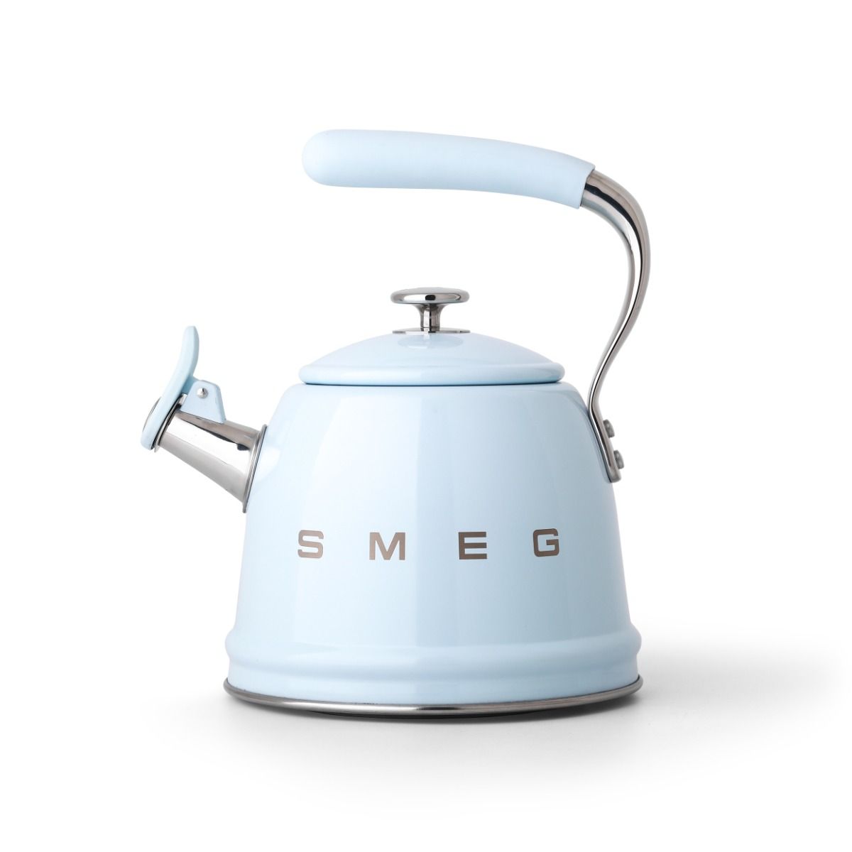 Smeg Whistling Kettle Pastel Blue product view
