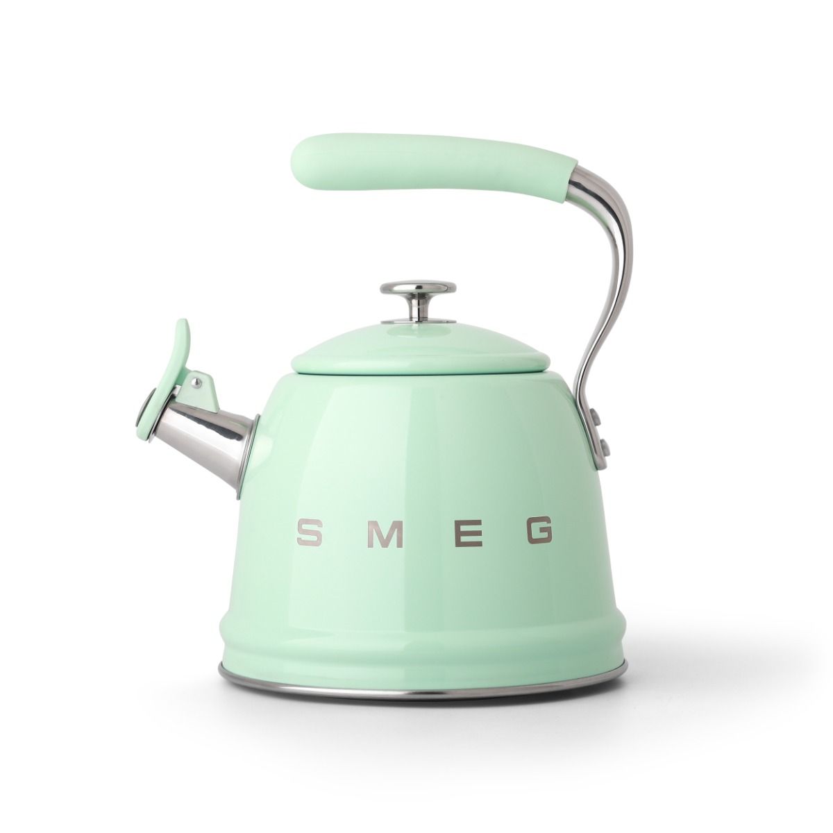 Smeg Whistling Kettle Pastel Green product view