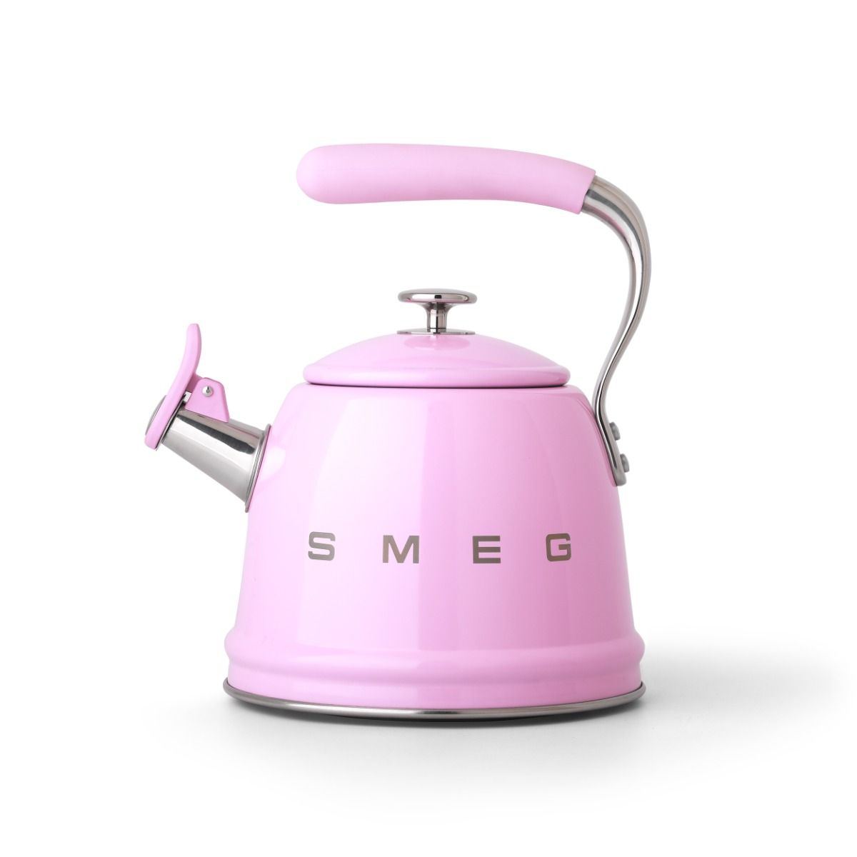 Smeg Whistling Kettle Pink product view