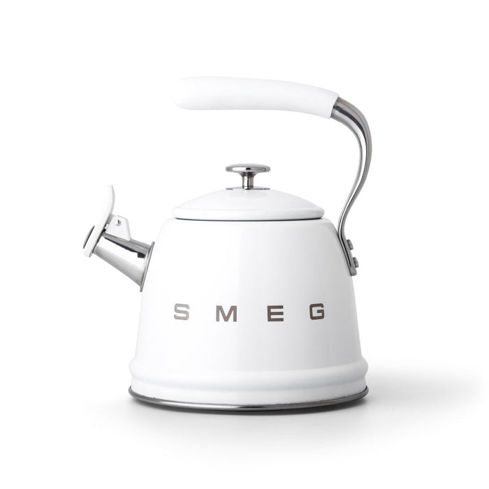 Smeg Whistling Kettle White