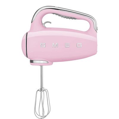 Smeg Retro Hand Mixer Pink product view